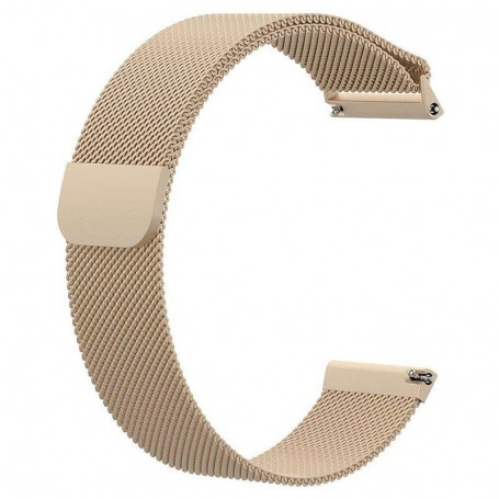 Curea tip Milanese Loop, compatibila Samsung Fit3, Retro Gold