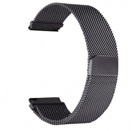 Curea tip Milanese Loop, compatibila Samsung Fit3, black