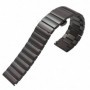 Curea metalica compatibila Samsung Fit3, Negru, prindere fluture