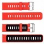 Curea din silicon compatibila cu Xiaomi Watch 5, Telescoape QR, 22mm, Red Jade