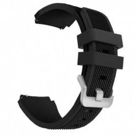 Curea silicon, compatibila Xiaomi Watch S4 47mm, telescoape Quick Release, 22mm, Negru