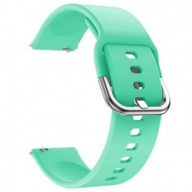Curea din silicon compatibila cu Xiaomi Watch S4 47mm, Telescoape QR, 22mm, Seafoam Green