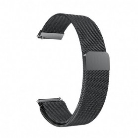 Curea Milanese Slim Fit compatibila Xiaomi Watch 2 Pro, Telescoape QR, 22mm, Negru