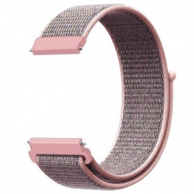 Curea material textil, compatibila cu Xiaomi Watch 2 Pro, Telescoape QR, 22mm, Light Pink