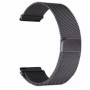 Curea metalica compatibila Amazfit Balance Ultra, telescoape Quick Release, Milanese Loop, Negru