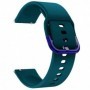 Curea din silicon compatibila cu Amazfit T-Rex 3 Pro 48mm, Telescoape QR, 22mm, Viridian Green