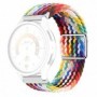 Curea textila compatibila cu Amazfit T-Rex 3 Pro 48mm, Telescoape QR, 22mm, Rainbow Strap