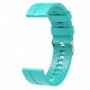 Curea din silicon compatibila cu Amazfit Bip Max, Telescoape QR, 22mm, Fresh Green