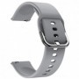 Curea din silicon compatibila cu Amazfit T-Rex 3, Telescoape QR, 22mm, Shark Gray