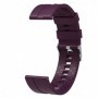 Curea din silicon compatibila cu Amazfit Cheetah Round, Telescoape QR, 22mm, Purpple Plum