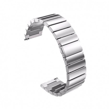 Curea din metal compatibila cu Huawei Watch GT 7 46mm, Telescoape Quick Release, 22mm, Silver