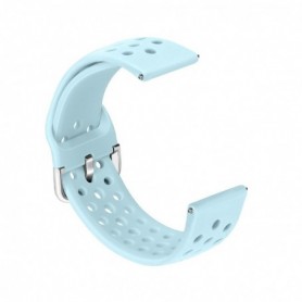 Curea din silicon, compatibila Huawei Watch GT 7 46mm, telescoape Quick Release, 22mm, Albastru