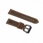 Curea piele compatibila Huawei Watch GT 7 46mm, telescoape Quick Release, 22mm, Maro