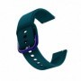 Curea din silicon compatibila cu Huawei Watch GT 7 46mm, Telescoape QR, 22mm, Viridian Green