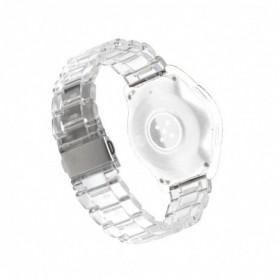 Curea polimer, compatibila cu Huawei Watch GT 7 46mm, Telescoape QR, 22mm, Transparent Effect