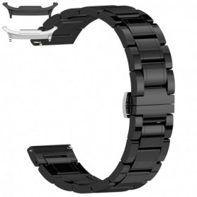 Curea ceramica, compatibila Samsung Galaxy Watch9 44mm, Negru