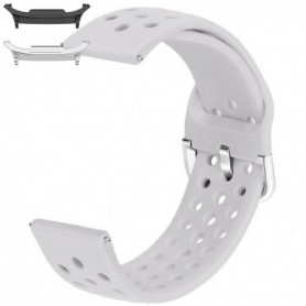 Curea din silicon, compatibila Samsung Galaxy Watch9 44mm, Gri