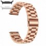Curea metalica compatibila Samsung Galaxy Watch9 44mm, Pink Gold
