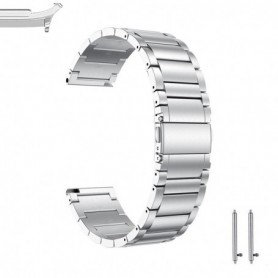 Curea metalica compatibila Samsung Galaxy Watch9 44mm, Silver