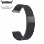 Curea Milanese Slim Fit compatibila Samsung Galaxy Watch9 44mm, Negru