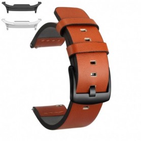 Curea piele naturala, compatibila Samsung Galaxy Watch9 44mm, Light Brown