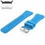 Curea silicon compatibila Samsung Galaxy Watch9 44mm, Lite blue