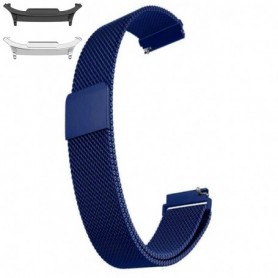 Curea tip Milanese Loop, compatibila Samsung Galaxy Watch9 44mm, Albastru