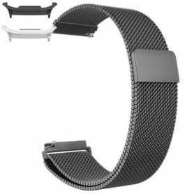 Curea tip Milanese Loop compatibila cu Samsung Galaxy Watch9 44mm, Space Gray