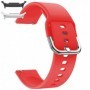 Curea din silicon compatibila cu Samsung Galaxy Watch9 44mm, Candy Red