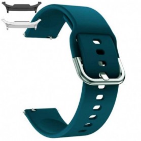Curea din silicon compatibila cu Samsung Galaxy Watch9 44mm, Sacramento Green