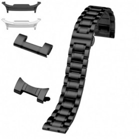 Curea otel compatibila cu Samsung Galaxy Watch9 44mm, VD Very Dream, Smoky Black