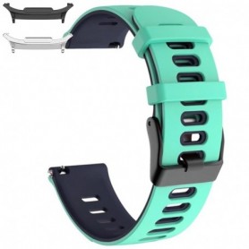 Curea din silicon compatibila cu Samsung Galaxy Watch9 44mm, Tea Green