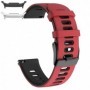 Curea din silicon compatibila cu Samsung Galaxy Watch9 44mm, Salmon Red