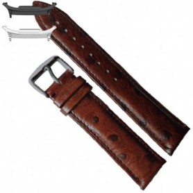 Curea din piele, compatibila cu Samsung Galaxy Watch9 44mm, Almond Spots