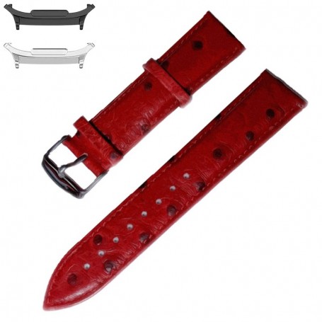 Curea din piele, compatibila cu Samsung Galaxy Watch9 44mm, Reddish Spots