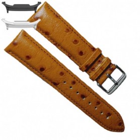 Curea din piele, compatibila cu Samsung Galaxy Watch9 44mm, Mustard Spots