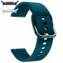 Curea din silicon compatibila cu Samsung Galaxy Watch9 44mm, Coral Green