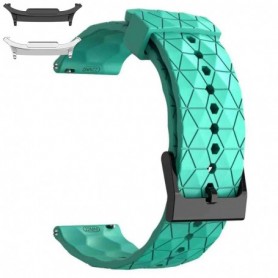 Curea din silicon compatibila cu Samsung Galaxy Watch9 44mm, Pearl Green