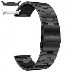 Curea Titan compatibila cu Samsung Galaxy Watch9 44mm, Titan Raven