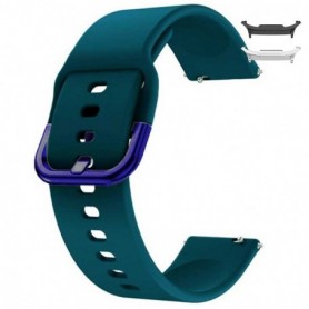 Curea din silicon compatibila cu Samsung Galaxy Watch8 44mm, Viridian Green