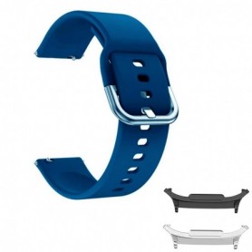 Curea din silicon compatibila cu Samsung Galaxy Watch8 Classic 46mm, Cobalt Blue