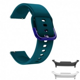 Curea din silicon compatibila cu Samsung Galaxy Watch8 Classic 46mm, Viridian Green