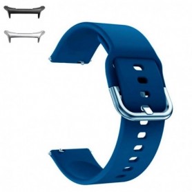 Curea din silicon compatibila cu Samsung Galaxy Watch Ultra, Cobalt Blue