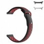 Curea din silicon compatibila cu Samsung Galaxy Watch Ultra2, Telescoape QR, 22mm, Black Jam