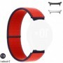 Curea textila compatibila cu Samsung Galaxy Watch Ultra2, Telescoape QR, 22mm, Black Cherry