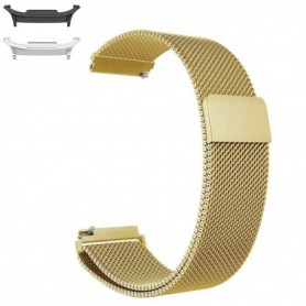 Curea metalica compatibila Samsung Galaxy Watch9 44mm/40mm, Samsung Galaxy Watch 8 44mm/40mm, Auriu