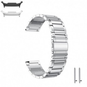 Curea metalica compatibila Samsung Galaxy Watch9 44mm/40mm, Samsung Galaxy Watch 8 44mm/40mm, Silver