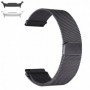 Curea metalica compatibila Samsung Galaxy Watch9 44mm/40mm, Samsung Galaxy Watch 8 44mm/40mm, Negru