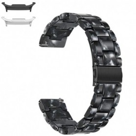 Curea polimer compatibila cu Samsung Galaxy Watch9 44mm/40mm, Samsung Galaxy Watch 8 44mm/40mm, Black Spot