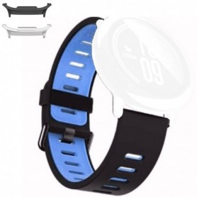 Curea din silicon compatibila cu Samsung Galaxy Watch9 44mm/40mm, Samsung Galaxy Watch 8 44mm/40mm, Black Yale
